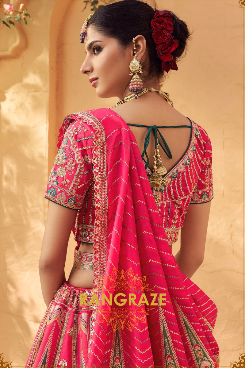 Royal Riwaaz Banarasi Silk Lehenga