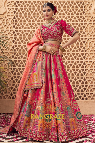 Regal Rasleela Banarasi Silk Lehenga
