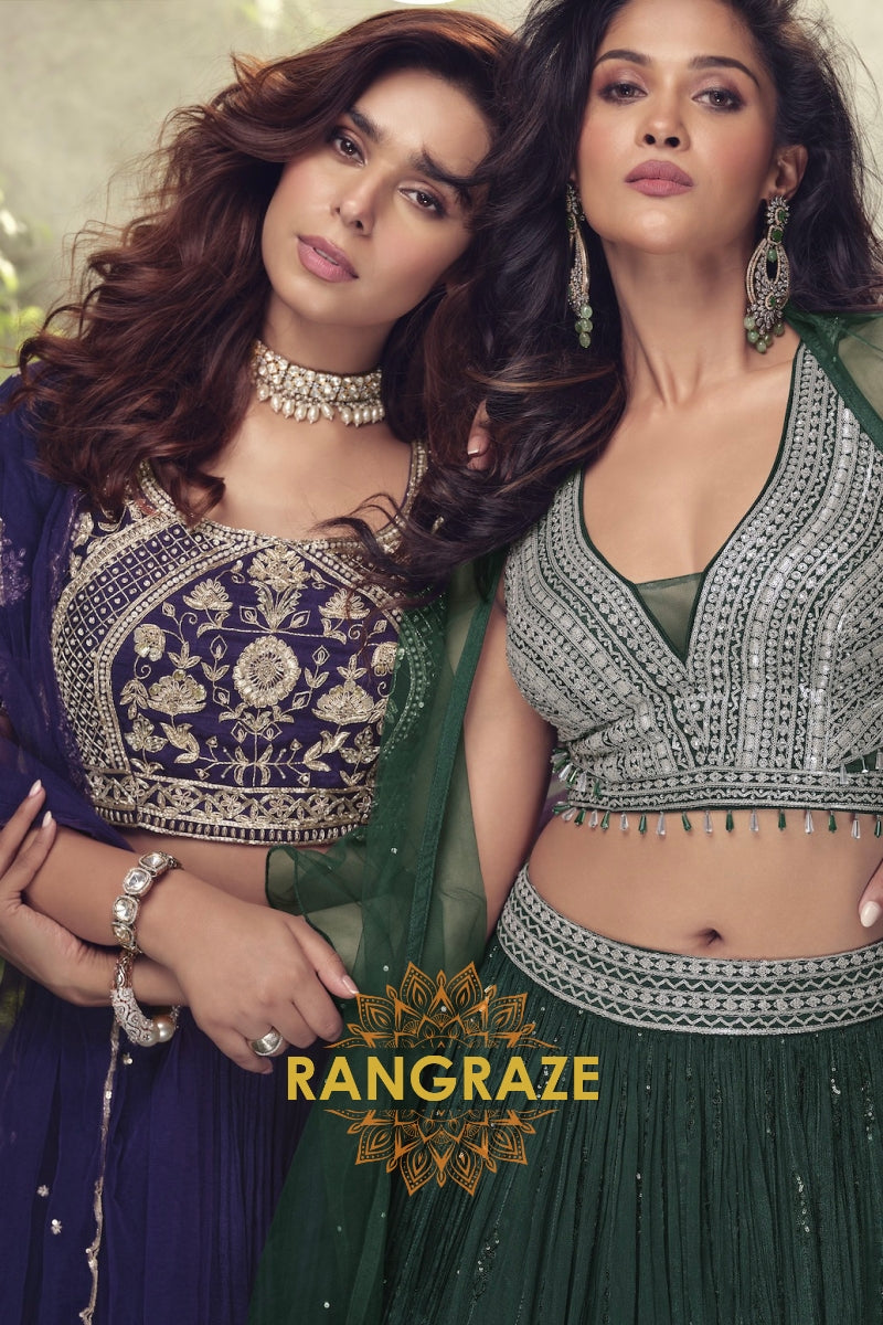 Emerald Enchantment Lehenga Choli