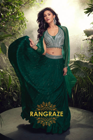 Emerald Enchantment Lehenga Choli