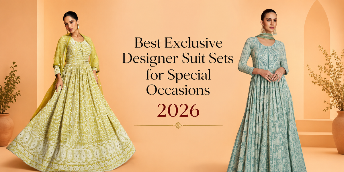 Best Exclusive Designer Suit Sets for Special Occasions 2026