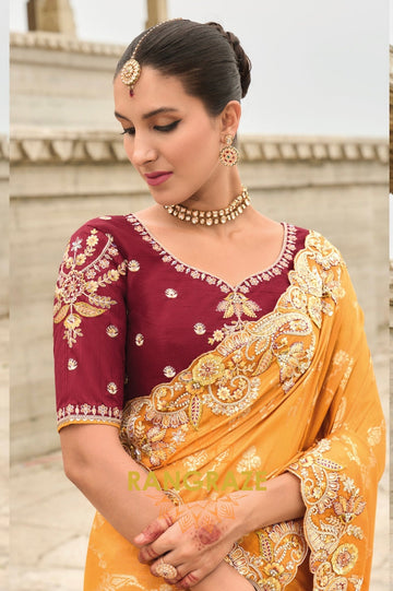 Styling Traditional Sarees in India for Durga Puja, Diwali & Karva Chauth
