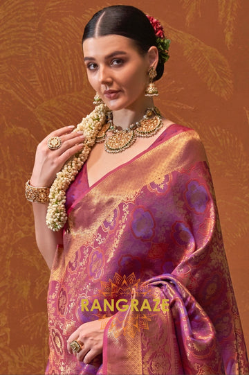 Light Up This Diwali in a Pure Kanjivaram Saree – The Epitome of Elegance