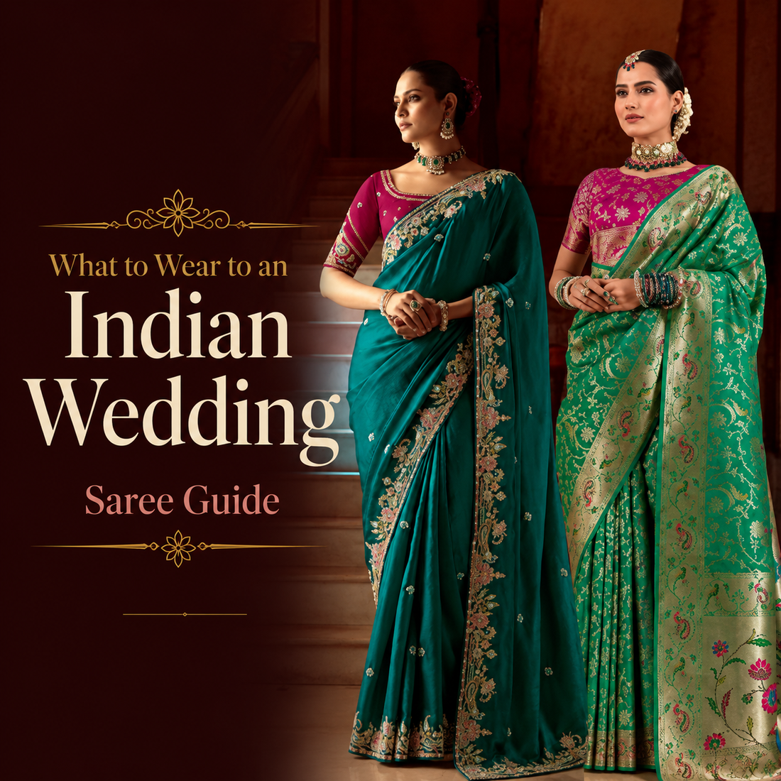 What to Wear to an Indian Wedding: A Function-by-Function Saree Guide