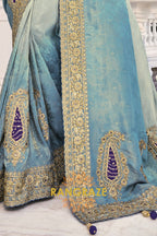 Royal Elegance Designer Crepe Jacquard Saree