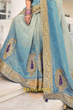 Royal Elegance Designer Crepe Jacquard Saree