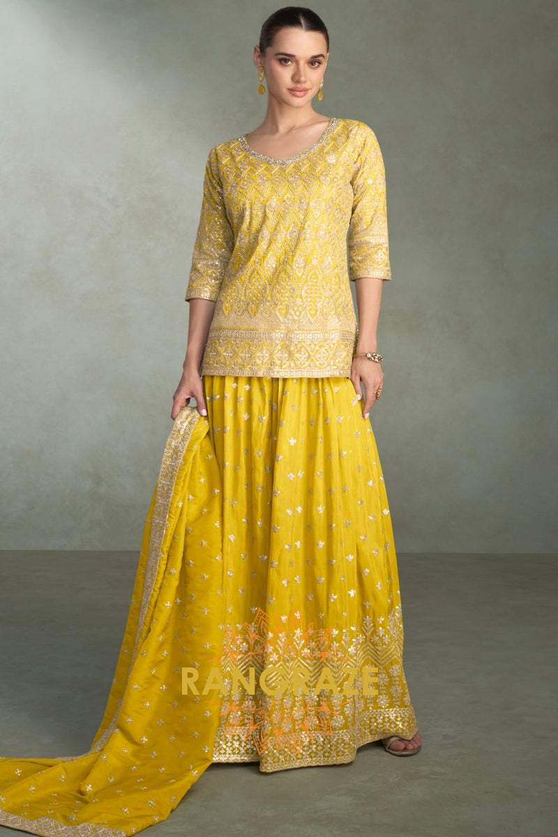 Sunbeam Yellow Suit Set – Radiant Refined and Festive