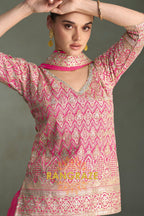 Hot Pink Suit Set – Bold Festive & Timeless