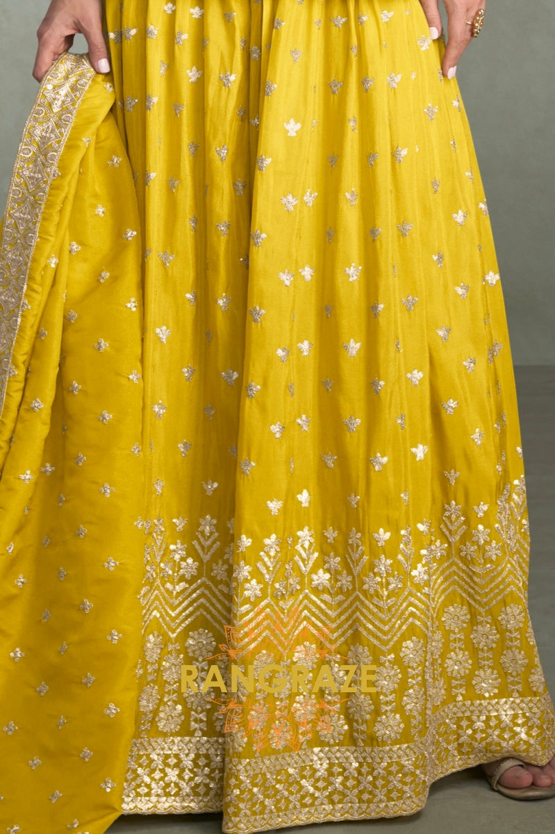 Sunbeam Yellow Suit Set – Radiant Refined and Festive