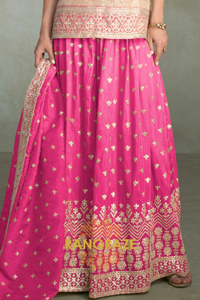 Hot Pink Suit Set – Bold Festive & Timeless