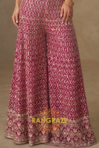 RangRaze Ruby Rose Luxe Embroidered Palazzo Set