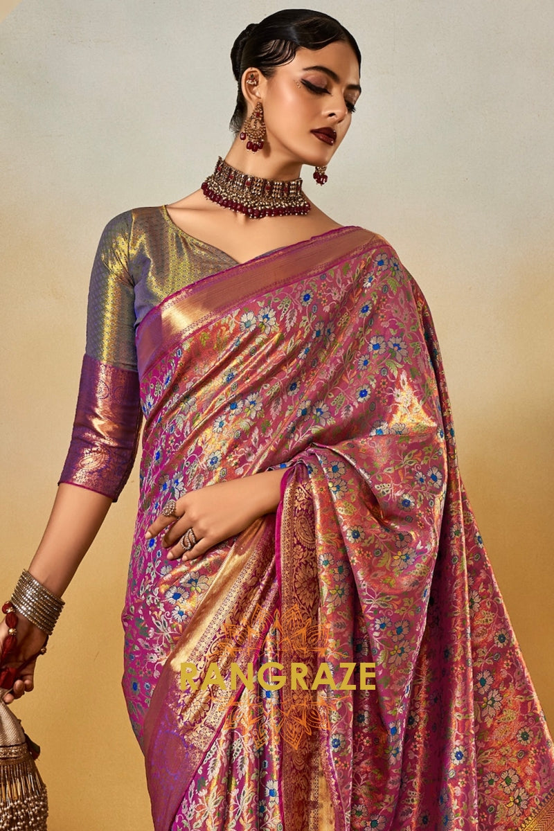 Regal Elegance Dharmavaram Silk Saree