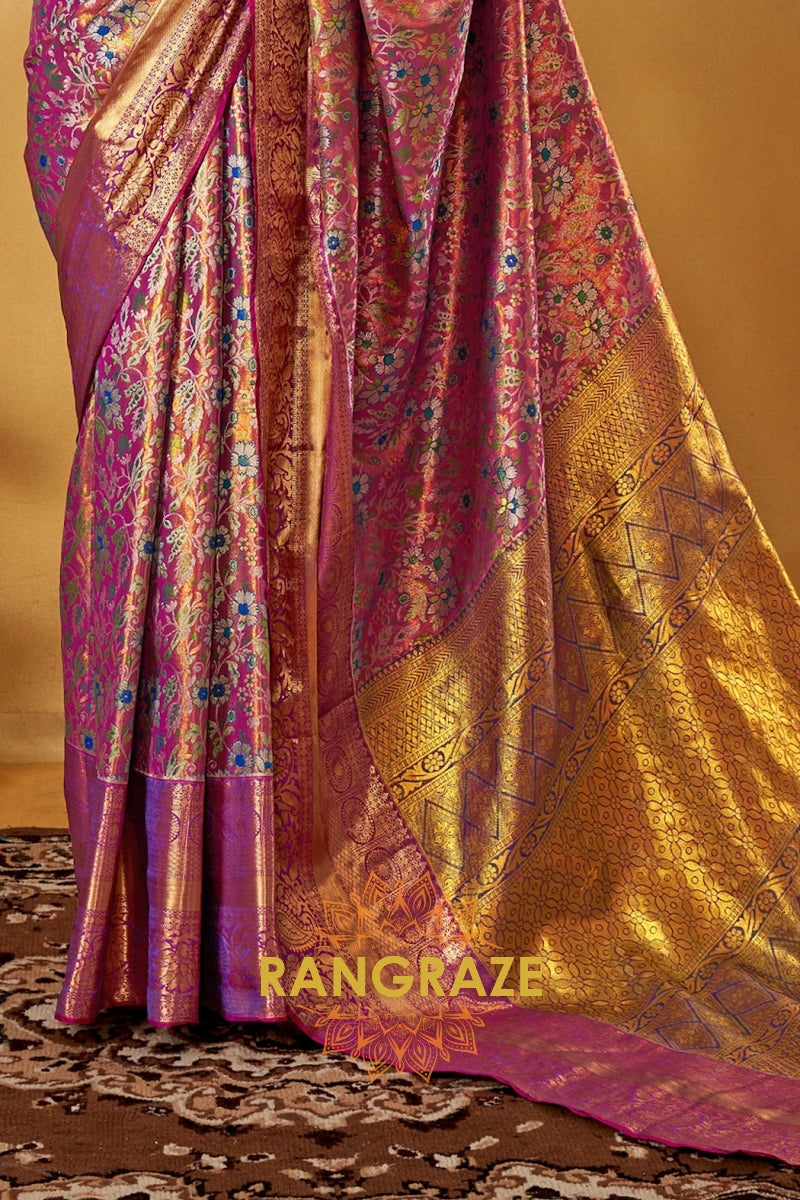 Regal Elegance Dharmavaram Silk Saree