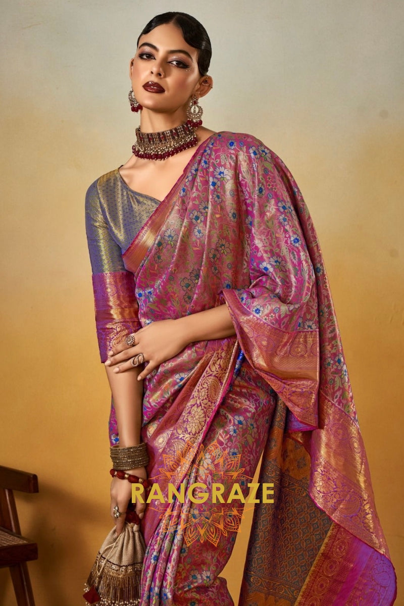 Regal Elegance Dharmavaram Silk Saree