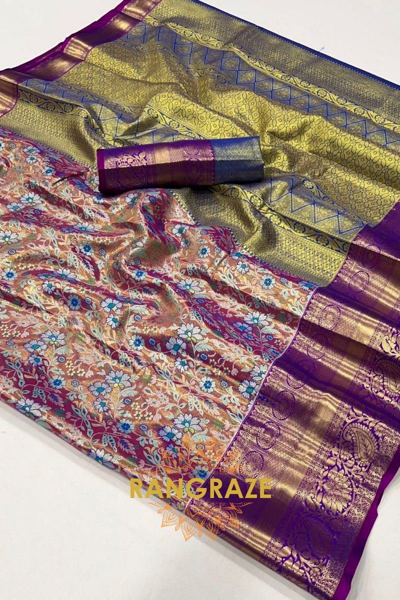 Regal Elegance Dharmavaram Silk Saree