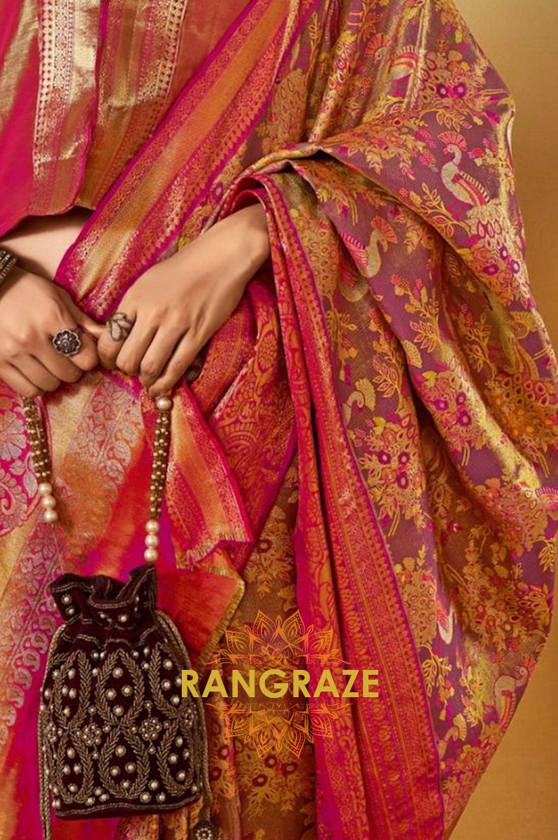 Regal Resplendence Dharmavaram Silk Saree