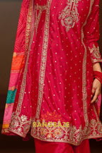 Gulabi Gota Grace Embroidered Suit Set