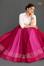 Gul-e-Bahaar Flare Skirt