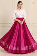 Gul-e-Bahaar Flare Skirt