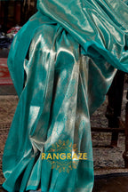 Emerald Empress Kanjivaram Saree