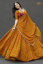 Kesariya Bahaar Flare Lehenga