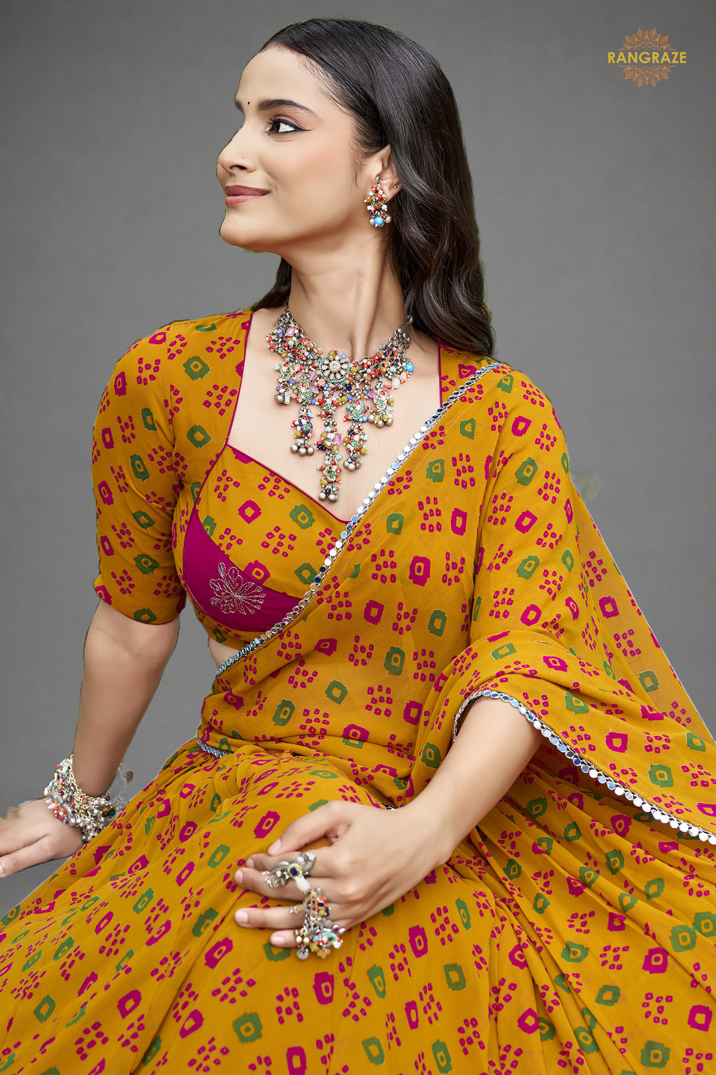 Kesariya Bahaar Flare Lehenga