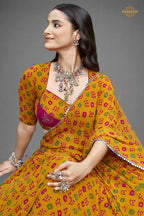 Kesariya Bahaar Flare Lehenga