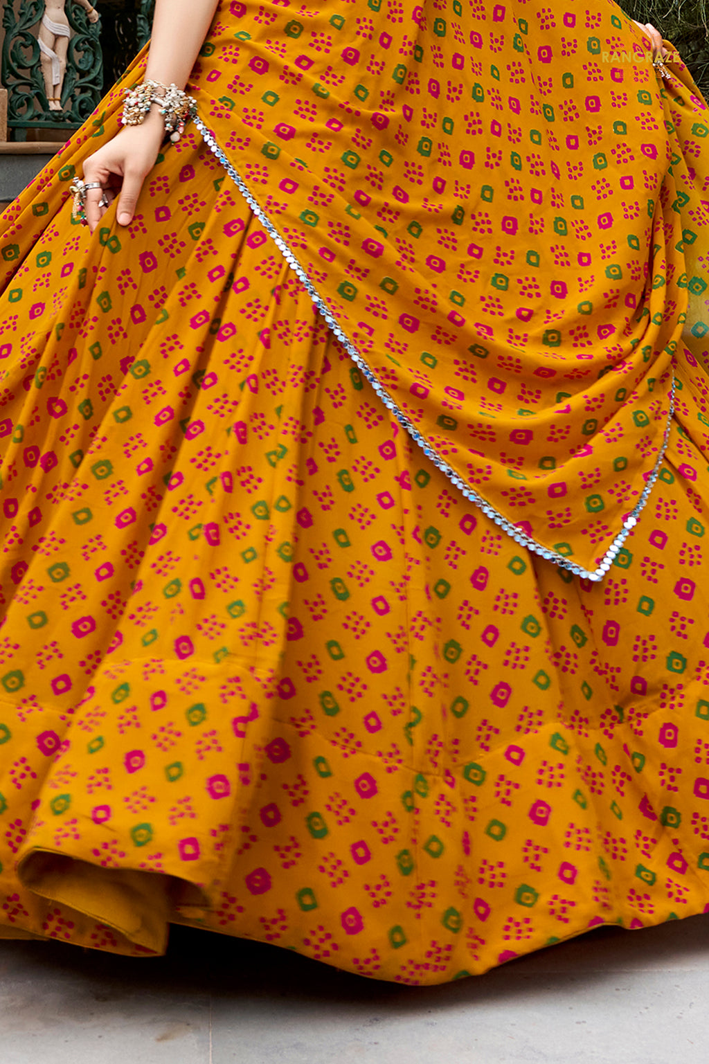 Kesariya Bahaar Flare Lehenga