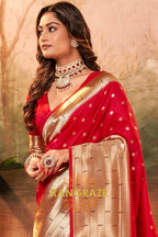 Royal Blossom Woven Paithani Saree