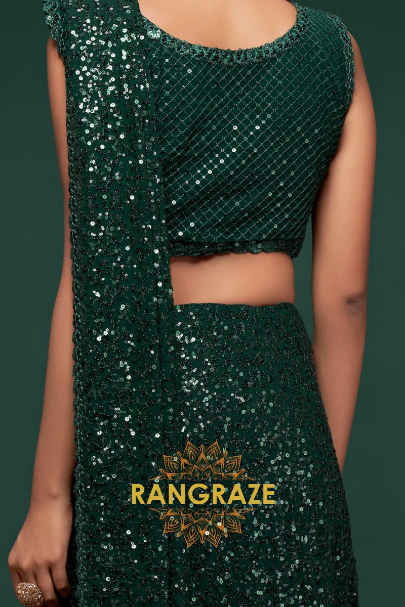 rangraze-emerald-glow-premium-georgette-designer-sequin-saree
