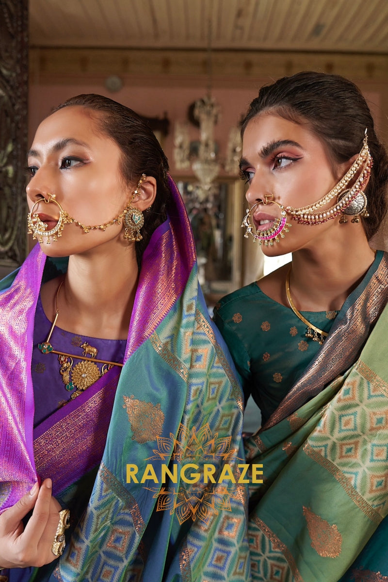 Royal Mosaic Pochampally Saree