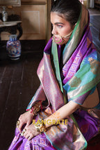 Mystic Bloom Pochampally Saree