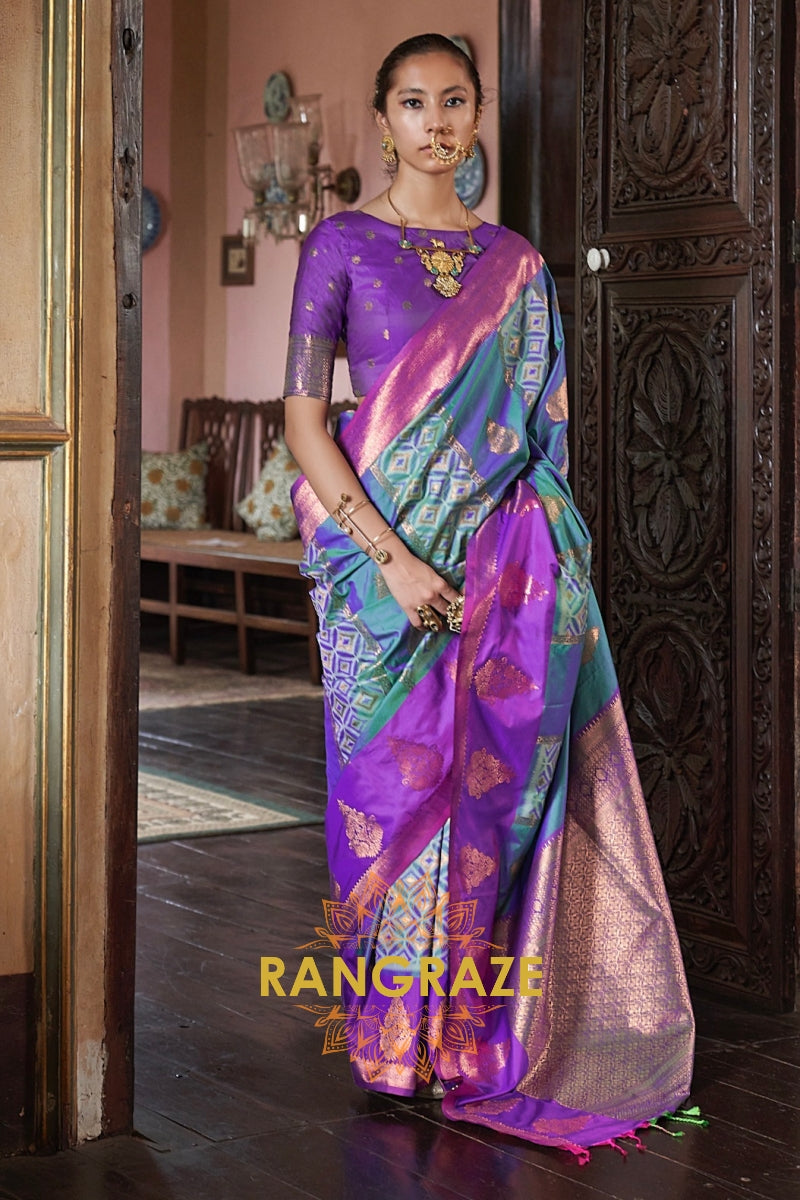Royal Radiance Pochampally Saree