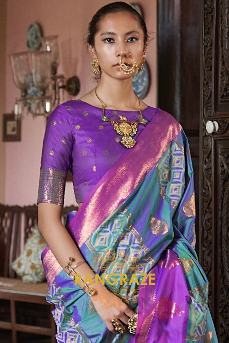 Royal Radiance Pochampally Saree