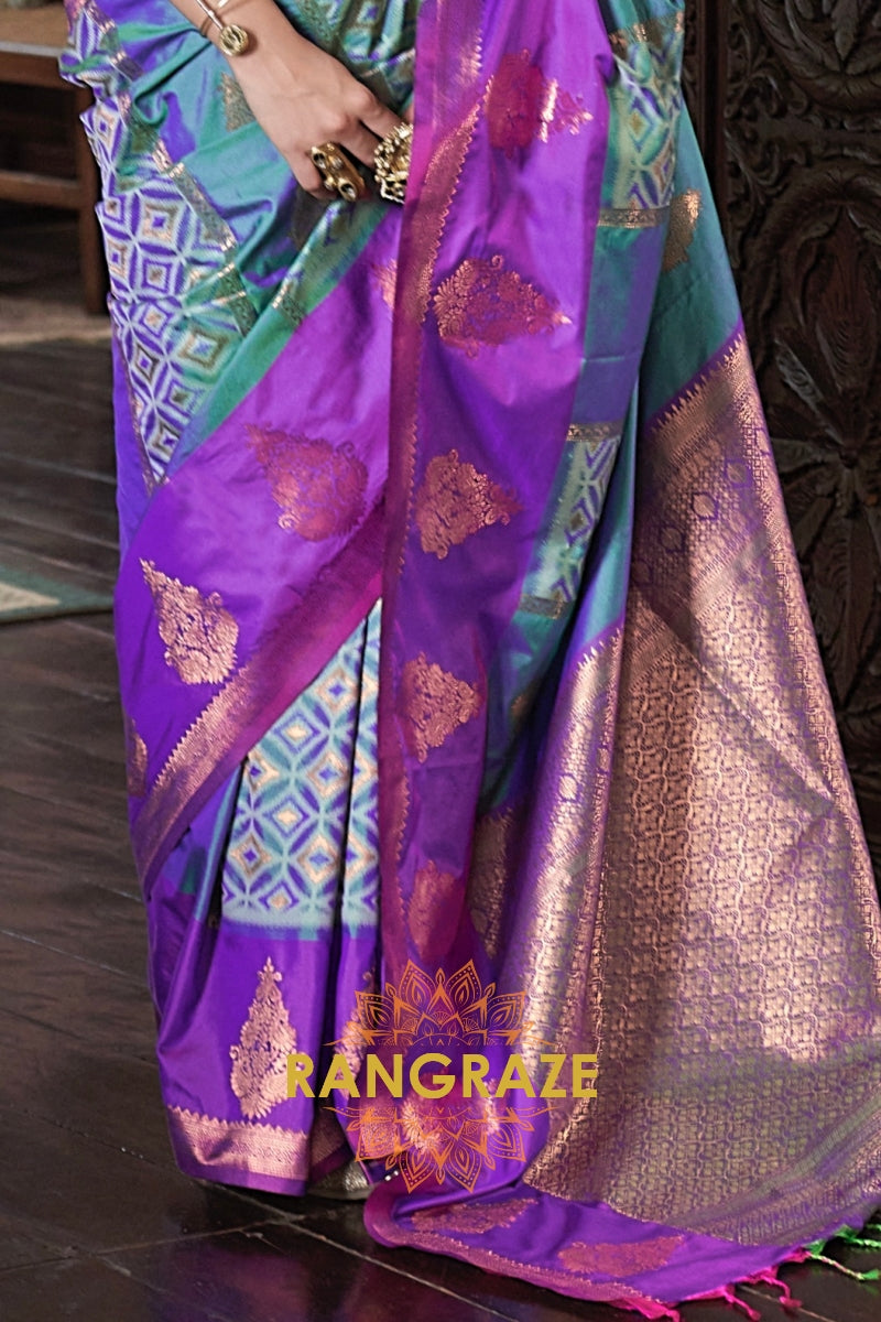 Royal Radiance Pochampally Saree