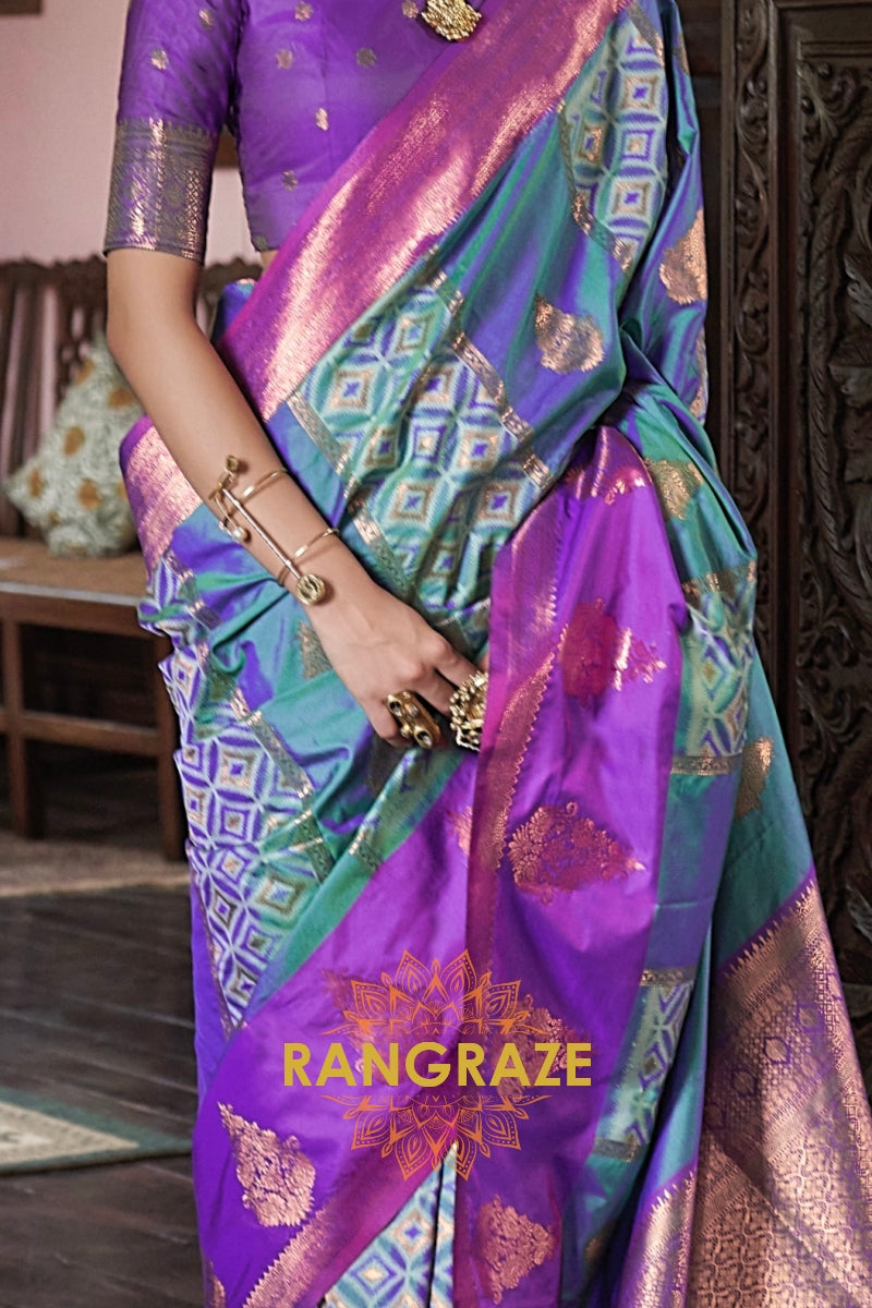 Royal Radiance Pochampally Saree