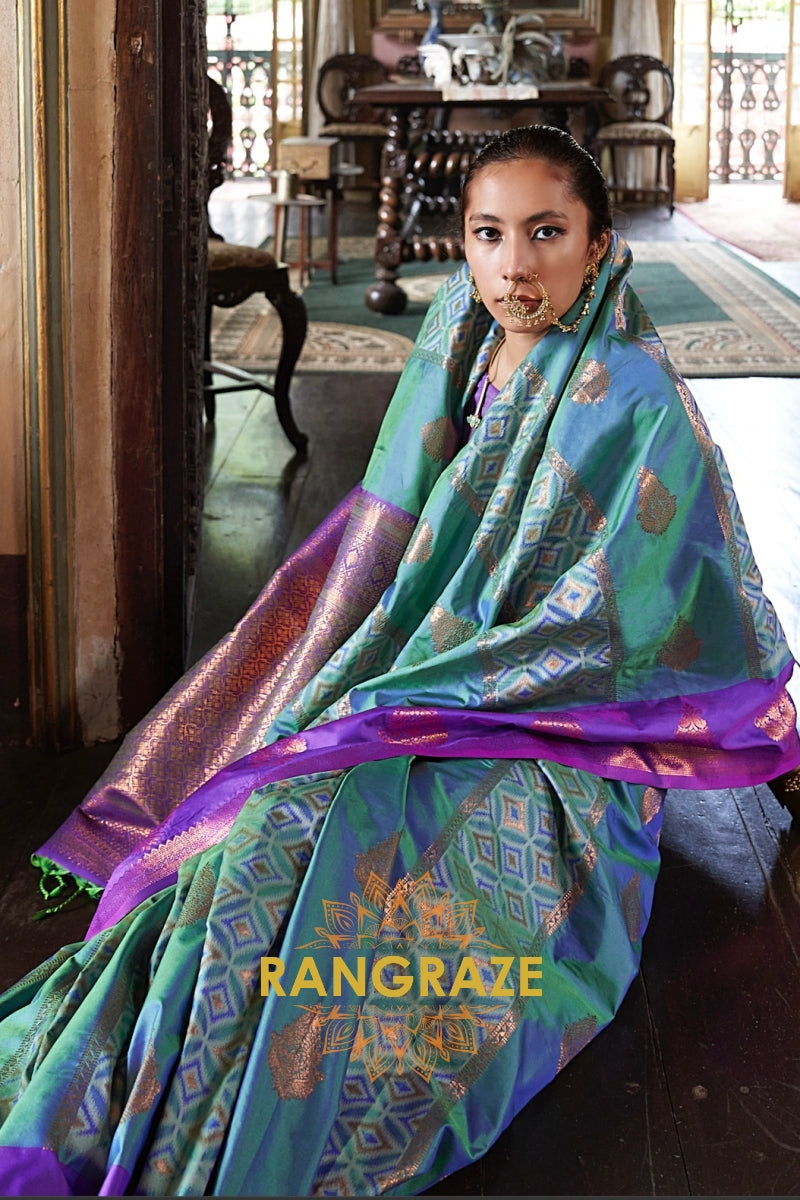 Royal Radiance Pochampally Saree