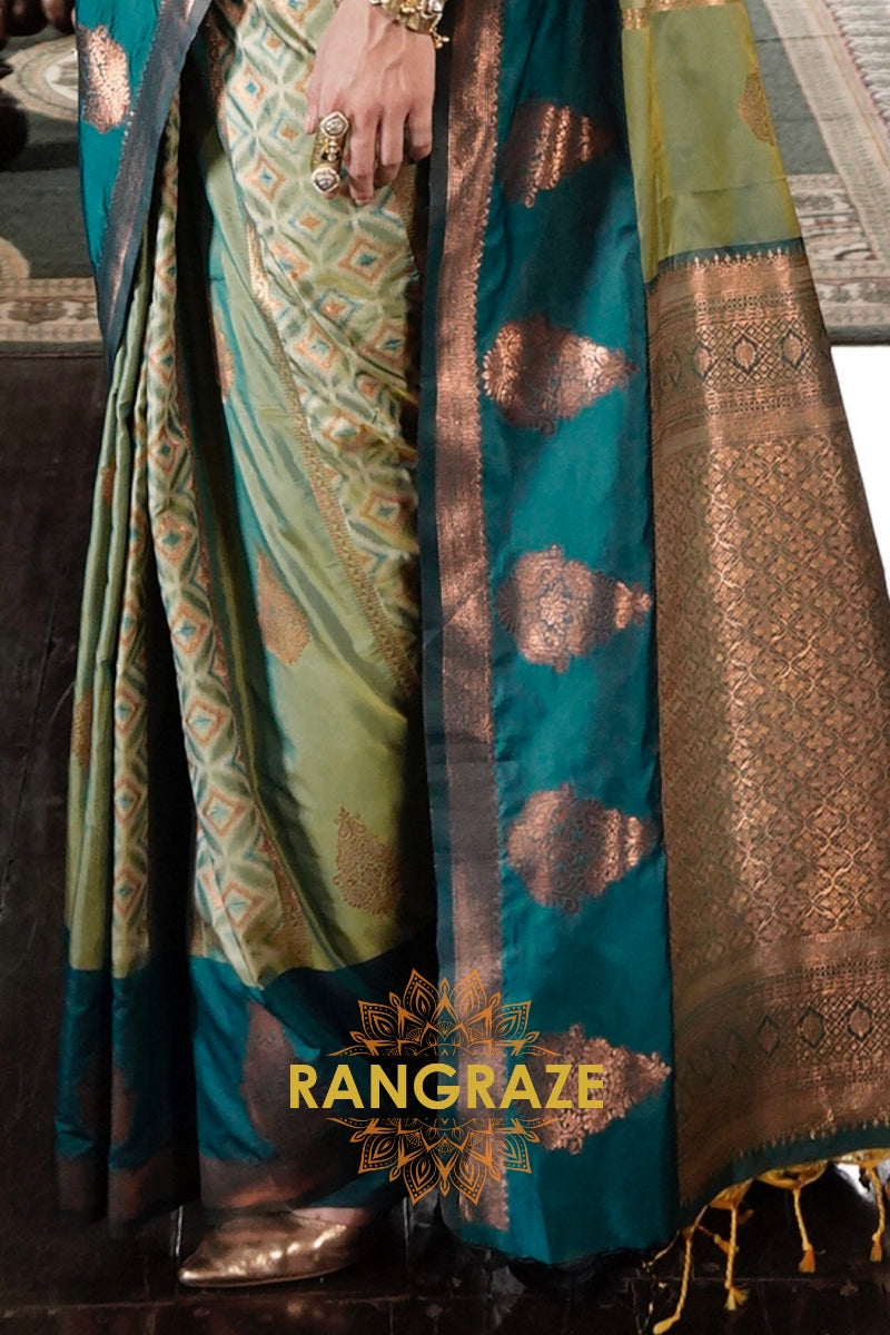 Royal Mosaic Pochampally Saree