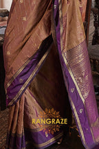Royal Dusk Tussar Saree