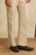 Green Embroidered Velvet Men Jacket and Pant Set with Mirror Work