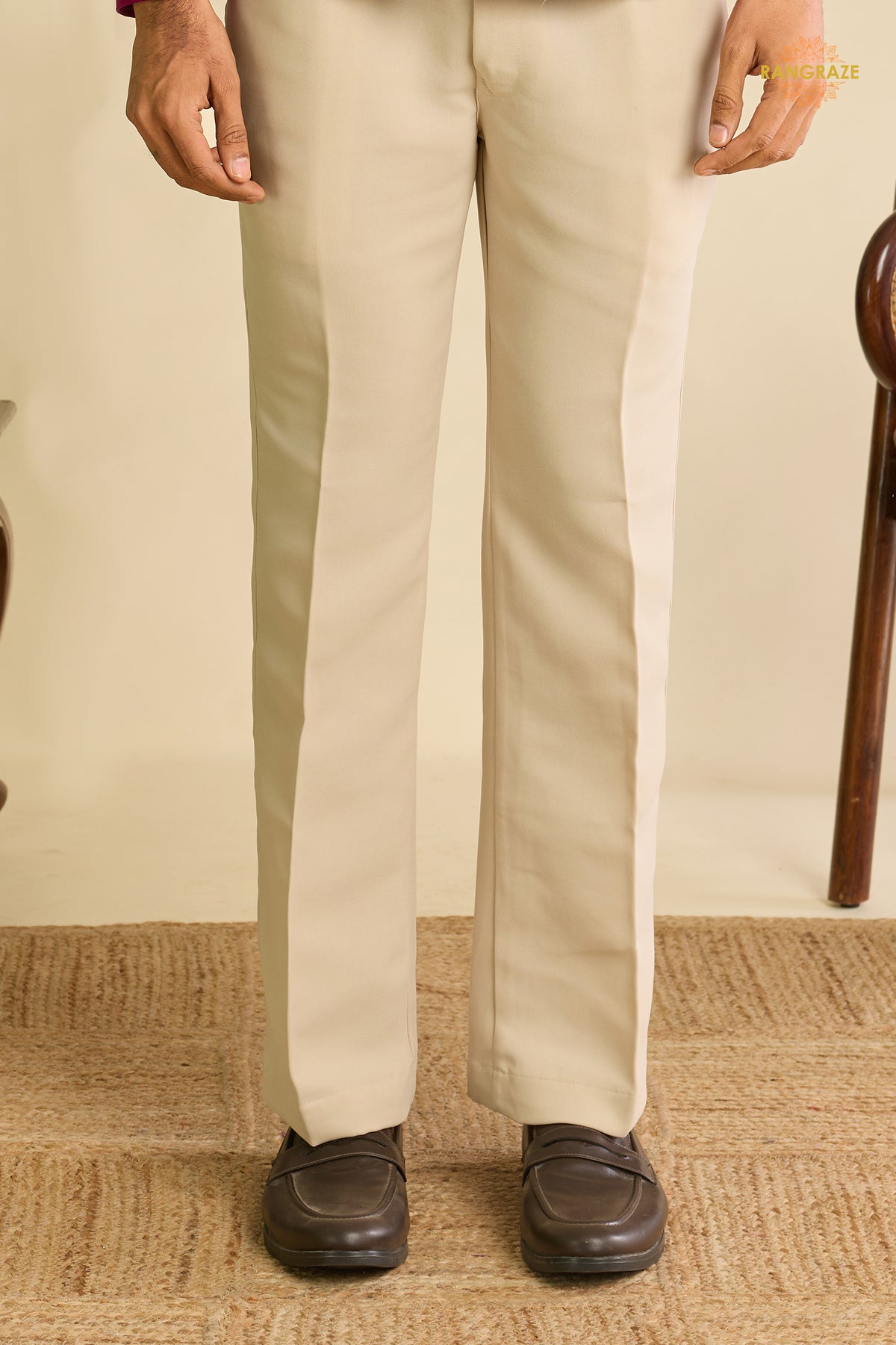 Pink Embroidered Velvet Men Jacket and Pant Set with Mirror Work