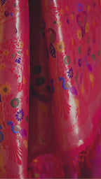 Golden Beige Paithani Tissue Silk Saree with Zari Boarder
